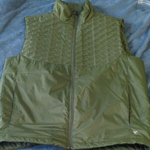 Men's Green Quilted Vest